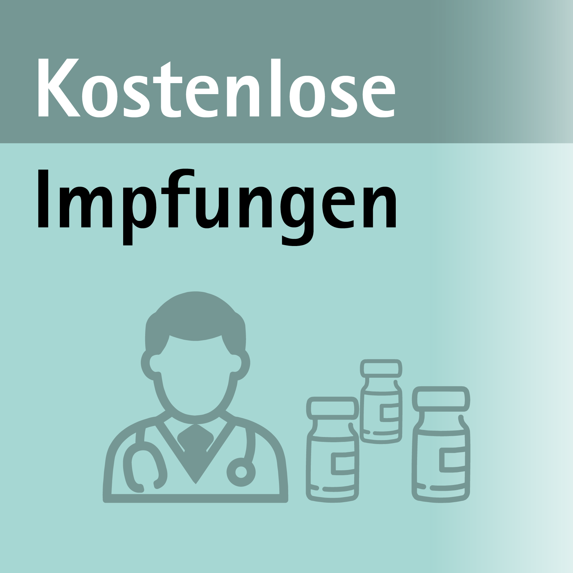 Kostenlose Impfungen © Land Steiermark